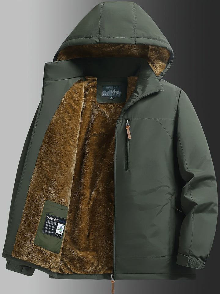 Joren Hooded Winter Jacket | Men’s All-Weather Comfort Layer