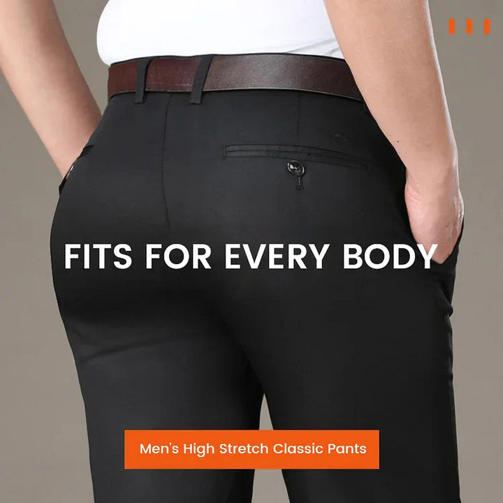 Darian Tailored Stretch Trousers | Smart Everyday Fit
