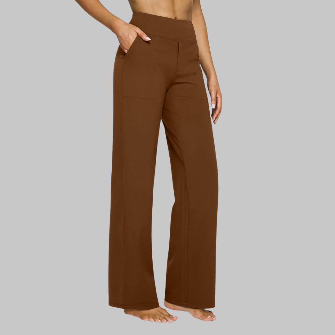 Alex High-Waist Flow Pants | Women’s Sleek Everyday Wear