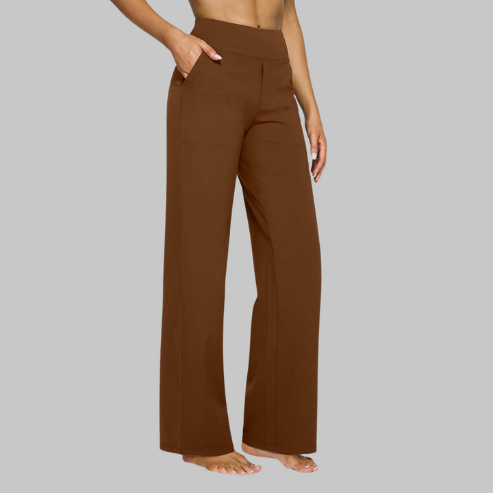 Alex High-Waist Flow Pants | Women’s Sleek Everyday Wear