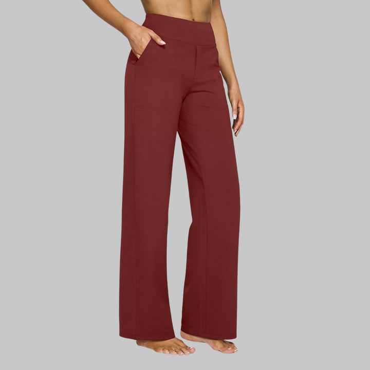 Alex High-Waist Flow Pants | Women’s Sleek Everyday Wear