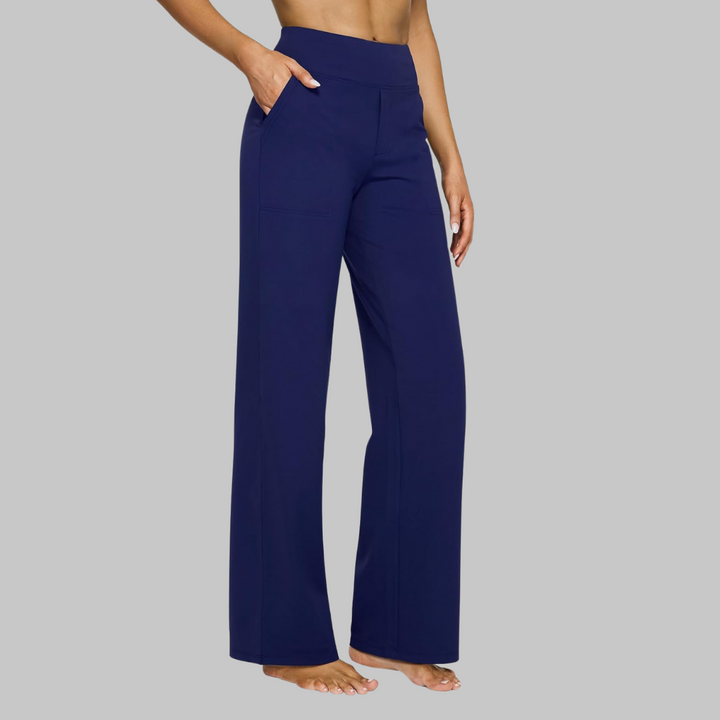 Alex High-Waist Flow Pants | Women’s Sleek Everyday Wear