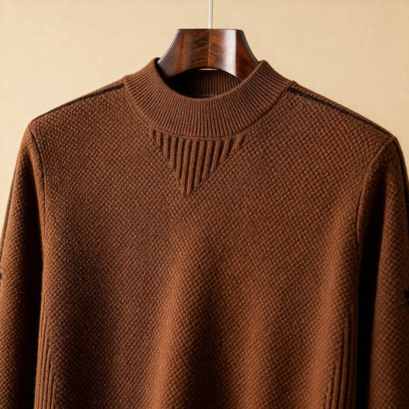 Marcel Textured Knit Sweater | Men’s Modern Refined Knitwear