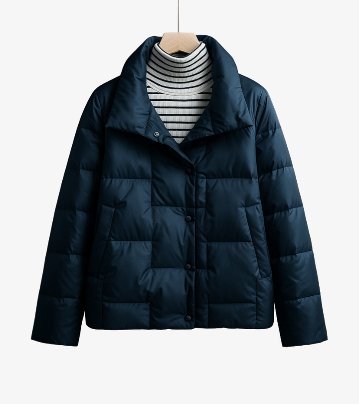 Aurelyn Short Puffer Jacket | Women’s Modern Winter Layer