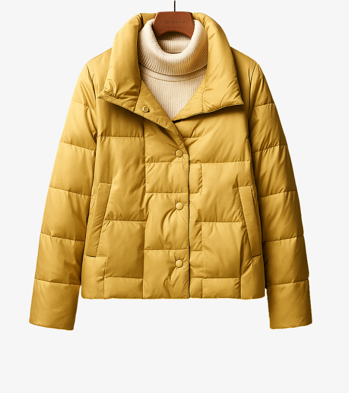 Aurelyn Short Puffer Jacket | Women’s Modern Winter Layer