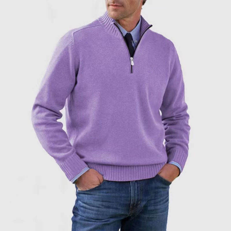 Rylan Quarter-Zip Knit Sweater | Men’s Smart Casual Layer