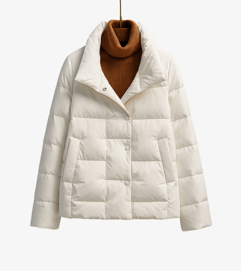 Aurelyn Short Puffer Jacket | Women’s Modern Winter Layer
