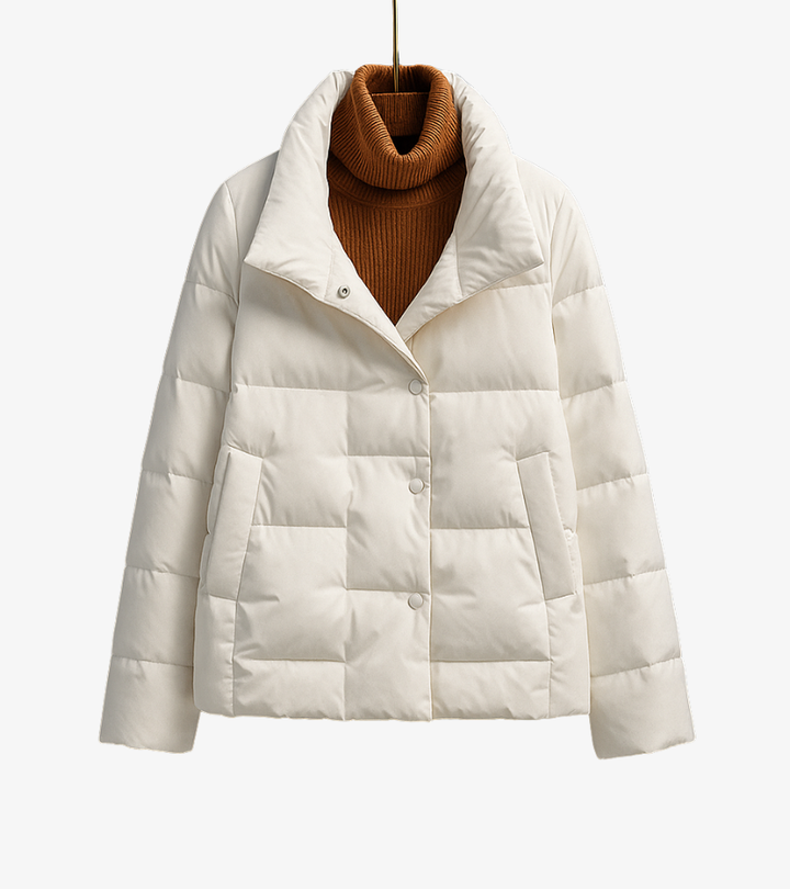 Aurelyn Short Puffer Jacket | Women’s Modern Winter Layer