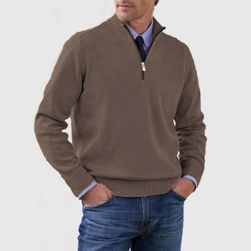 Rylan Quarter-Zip Knit Sweater | Men’s Smart Casual Layer