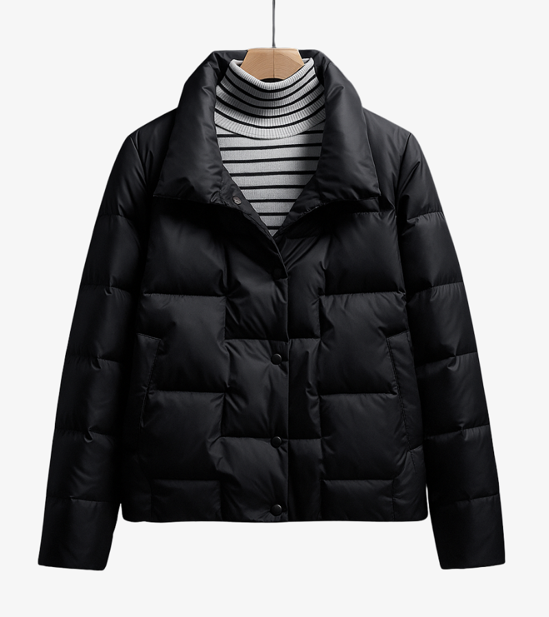 Aurelyn Short Puffer Jacket | Women’s Modern Winter Layer