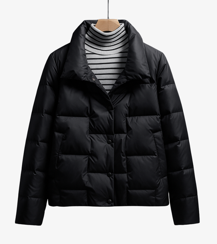 Aurelyn Short Puffer Jacket | Women’s Modern Winter Layer