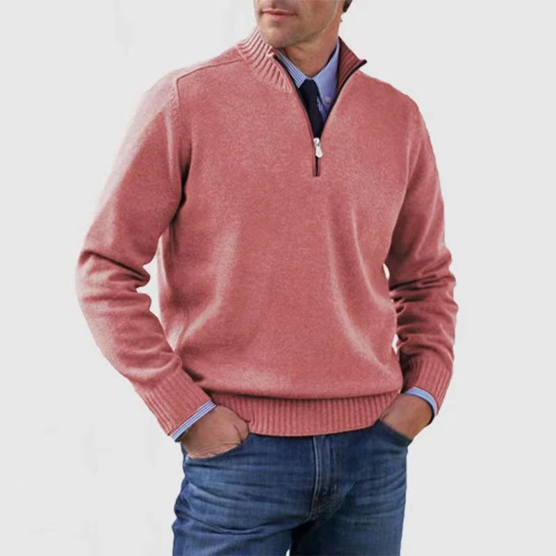 Rylan Quarter-Zip Knit Sweater | Men’s Smart Casual Layer