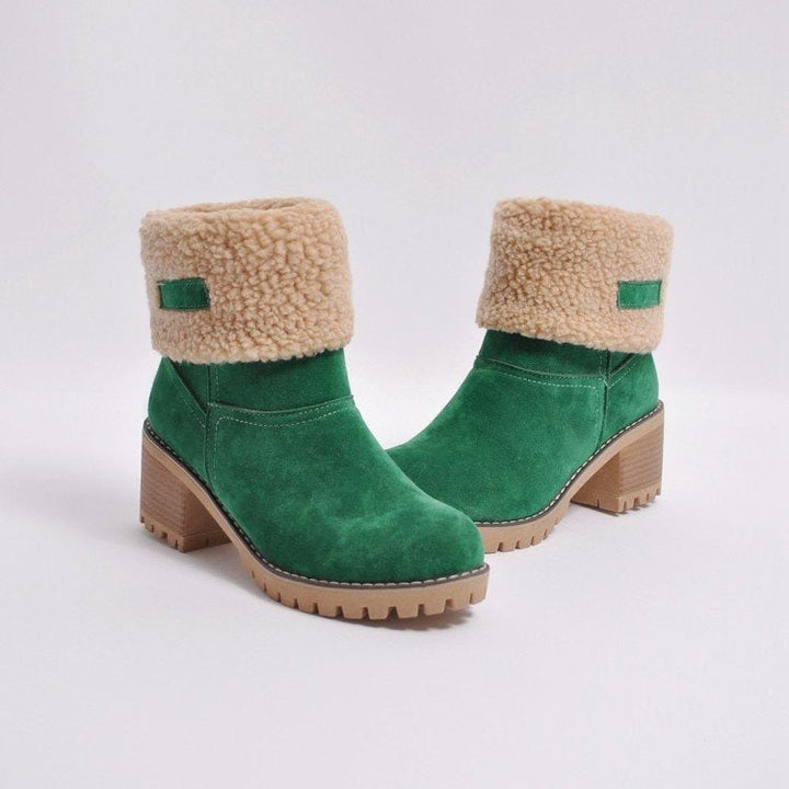 Fur-Lined Ankle Boots | Cosy Winter Outfit