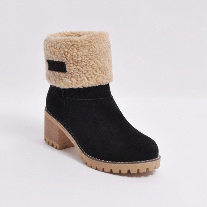 Fur-Lined Ankle Boots | Cosy Winter Outfit
