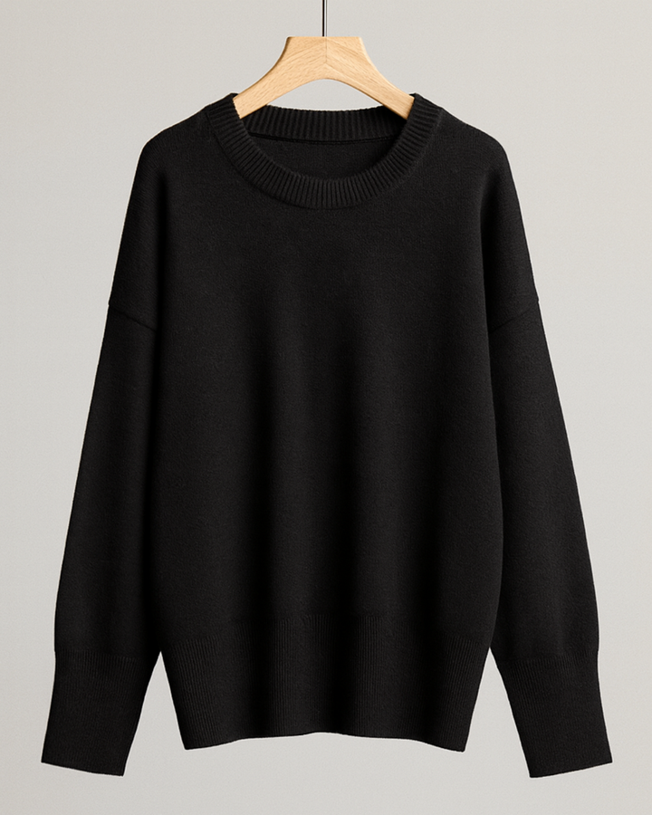 Marcelline Cozy Knit Sweater | Women’s Minimalist Relaxed Knitwear