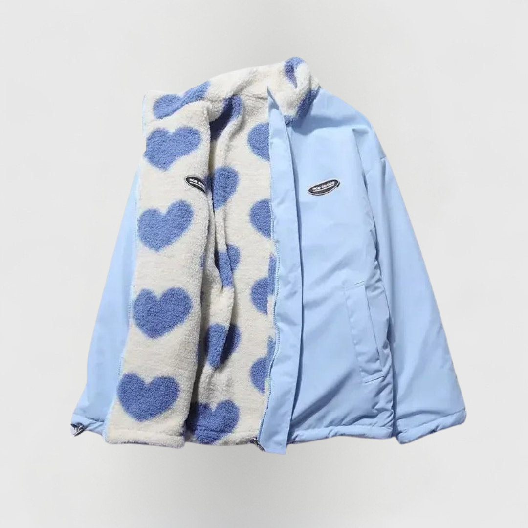 Liora Heart Jacket | Women’s Modern Cozy Style