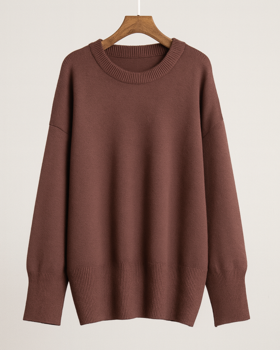 Marcelline Cozy Knit Sweater | Women’s Minimalist Relaxed Knitwear