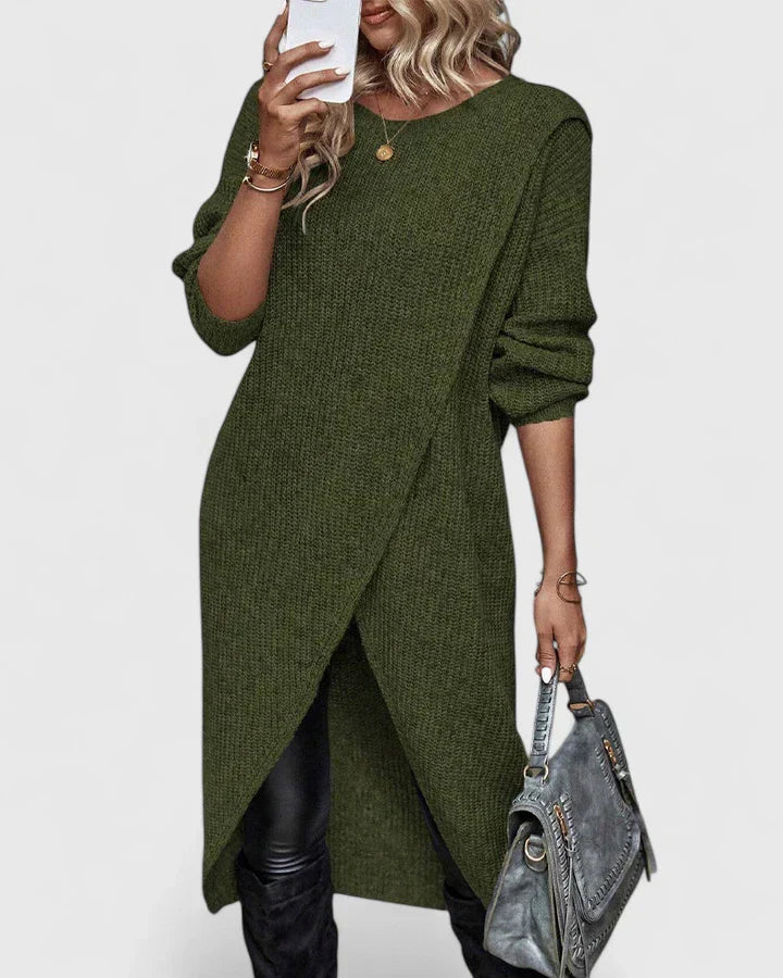 Mira Knit Wrap Dress | Casual Women’s Chic Style
