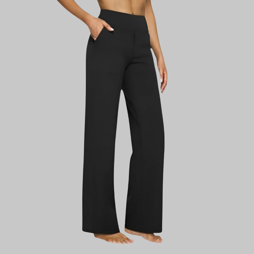 Alex High-Waist Flow Pants | Women’s Sleek Everyday Wear