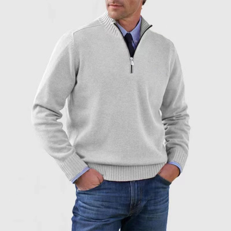 Rylan Quarter-Zip Knit Sweater | Men’s Smart Casual Layer