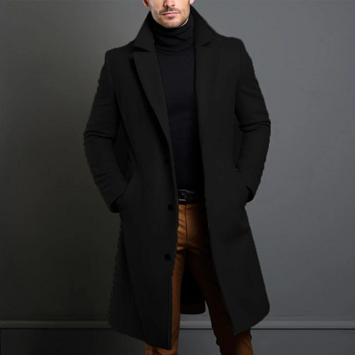 Elias Essential Overcoat | Modern Refined Style