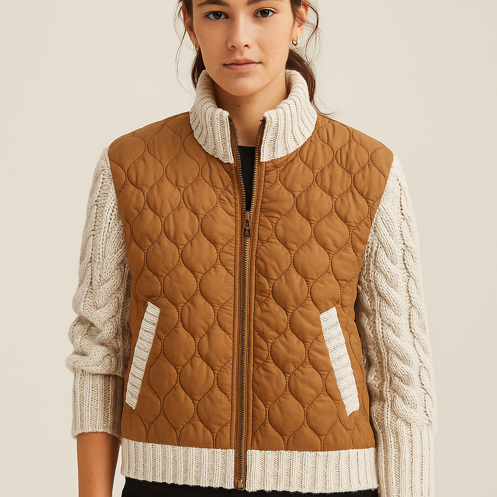 Sofia Hybrid Knit Jacket | Women’s Modern Cozy Layer