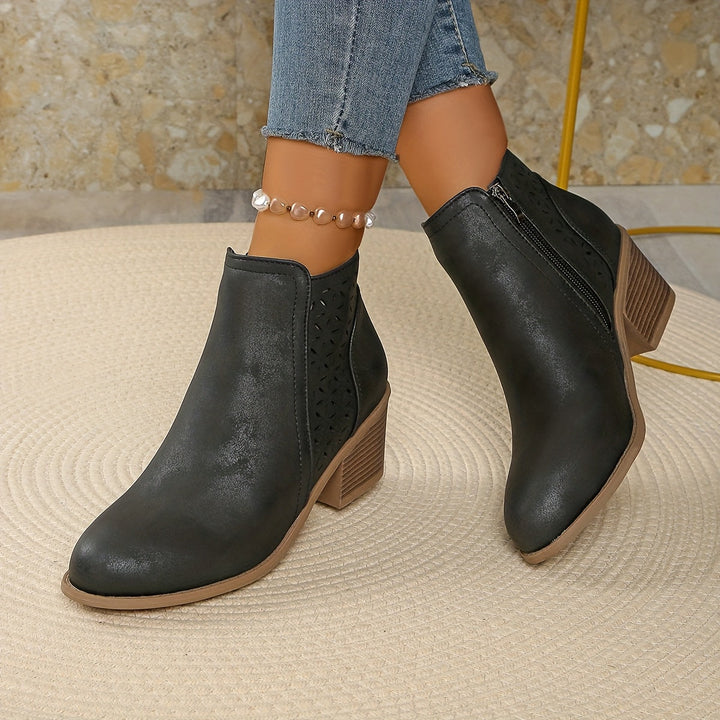 Lunessa Cutout Ankle Boots | Chic Everyday Style