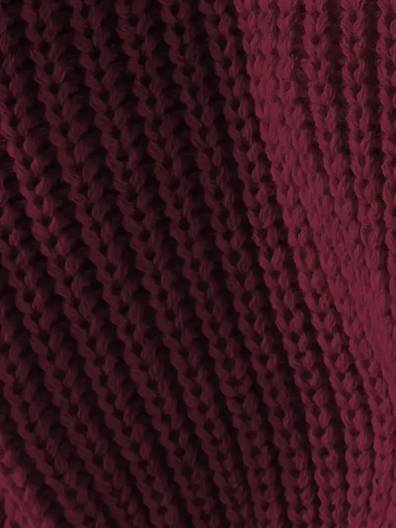 Elowen Cropped Knit Jumper | Modern Minimalist Style