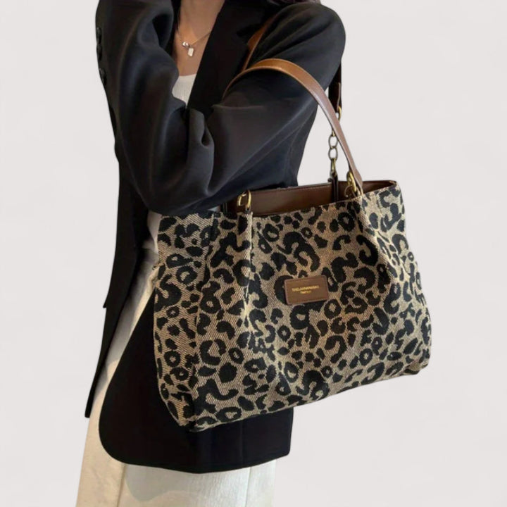 Allegra | Chic Leopard Tote Bag
