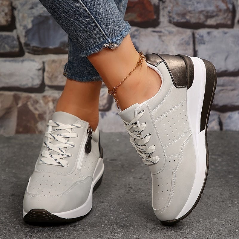 Women’s Orthopaedic Walking Trainers with Zip