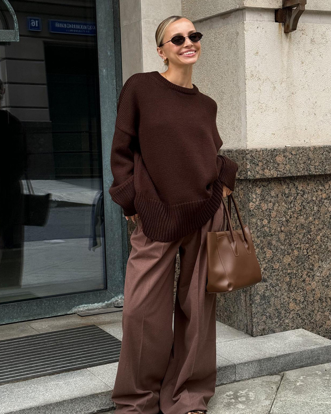 Marcelline Cozy Knit Sweater | Women’s Minimalist Relaxed Knitwear