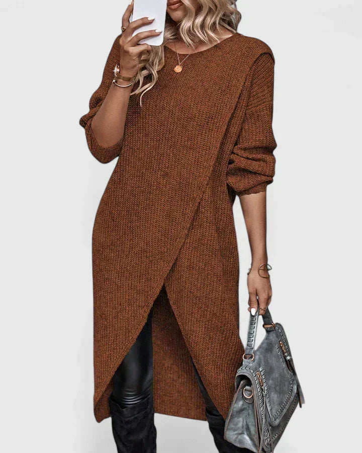 Mira Knit Wrap Dress | Casual Women’s Chic Style