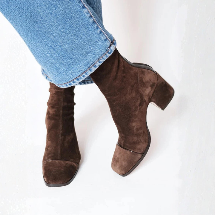 Adele Leather Ankle Boots | Modern Chic Style