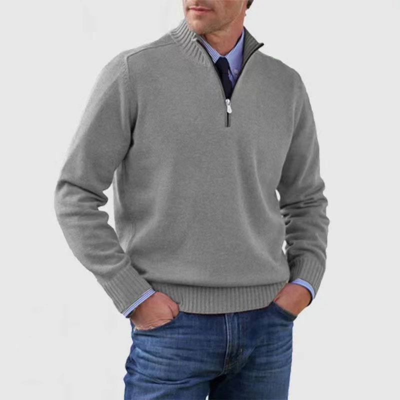 Rylan Quarter-Zip Knit Sweater | Men’s Smart Casual Layer