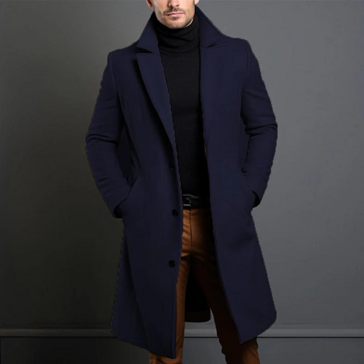 Elias Essential Overcoat | Modern Refined Style
