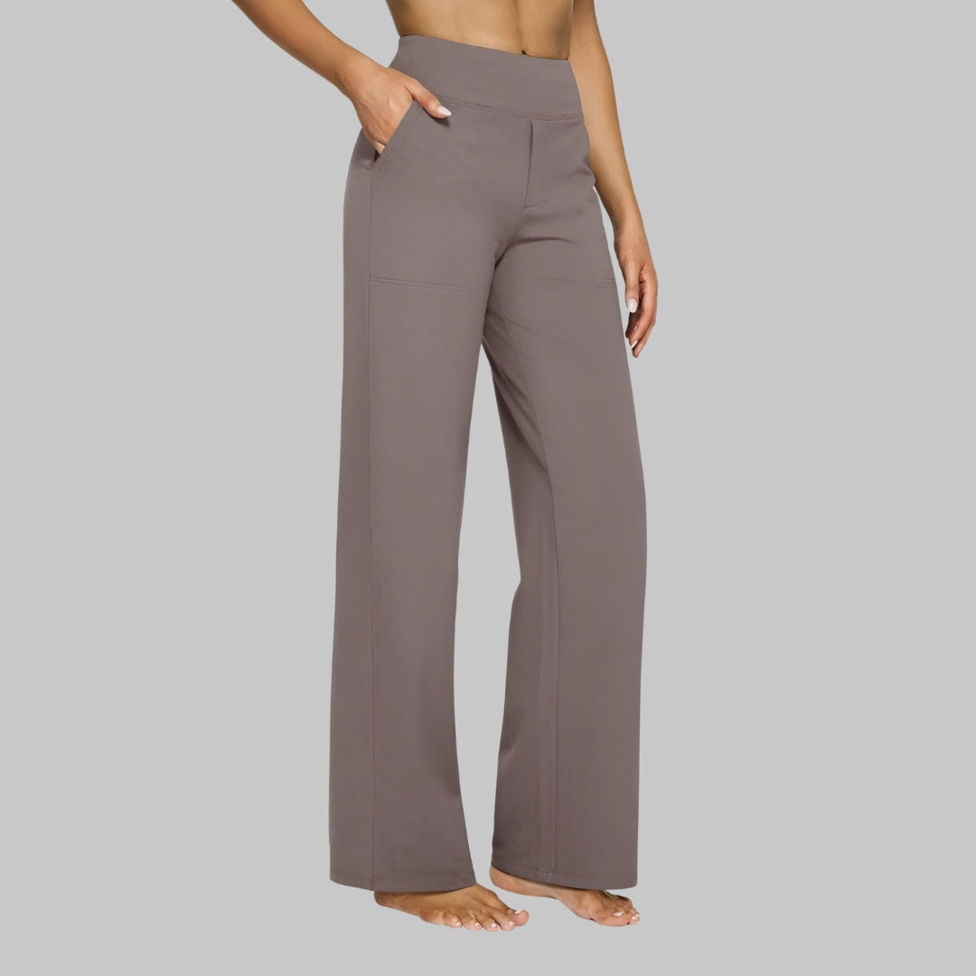 Alex High-Waist Flow Pants | Women’s Sleek Everyday Wear