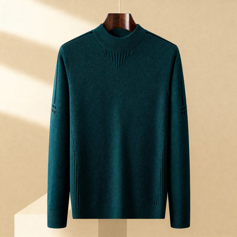 Marcel Textured Knit Sweater | Men’s Modern Refined Knitwear