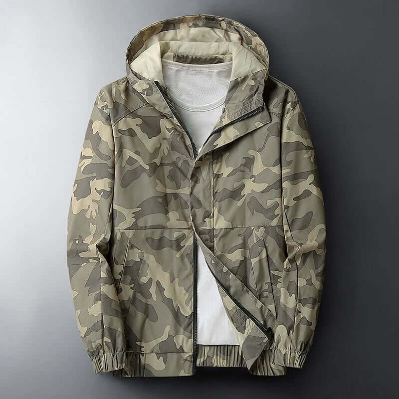 Riven Camo Windbreaker | Men’s Lightweight Outdoor Jacket