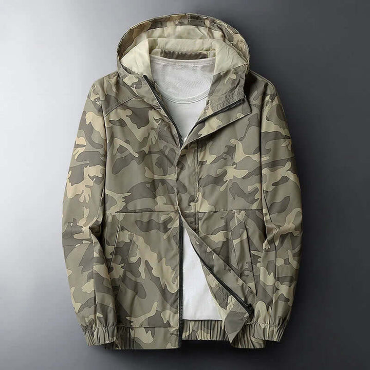 Riven Camo Windbreaker | Men’s Lightweight Outdoor Jacket