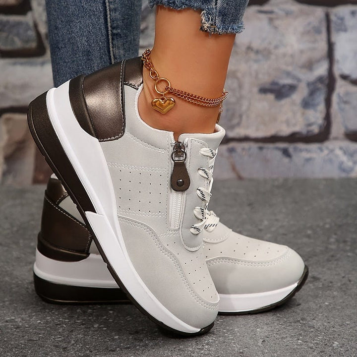 Women’s Orthopaedic Walking Trainers with Zip