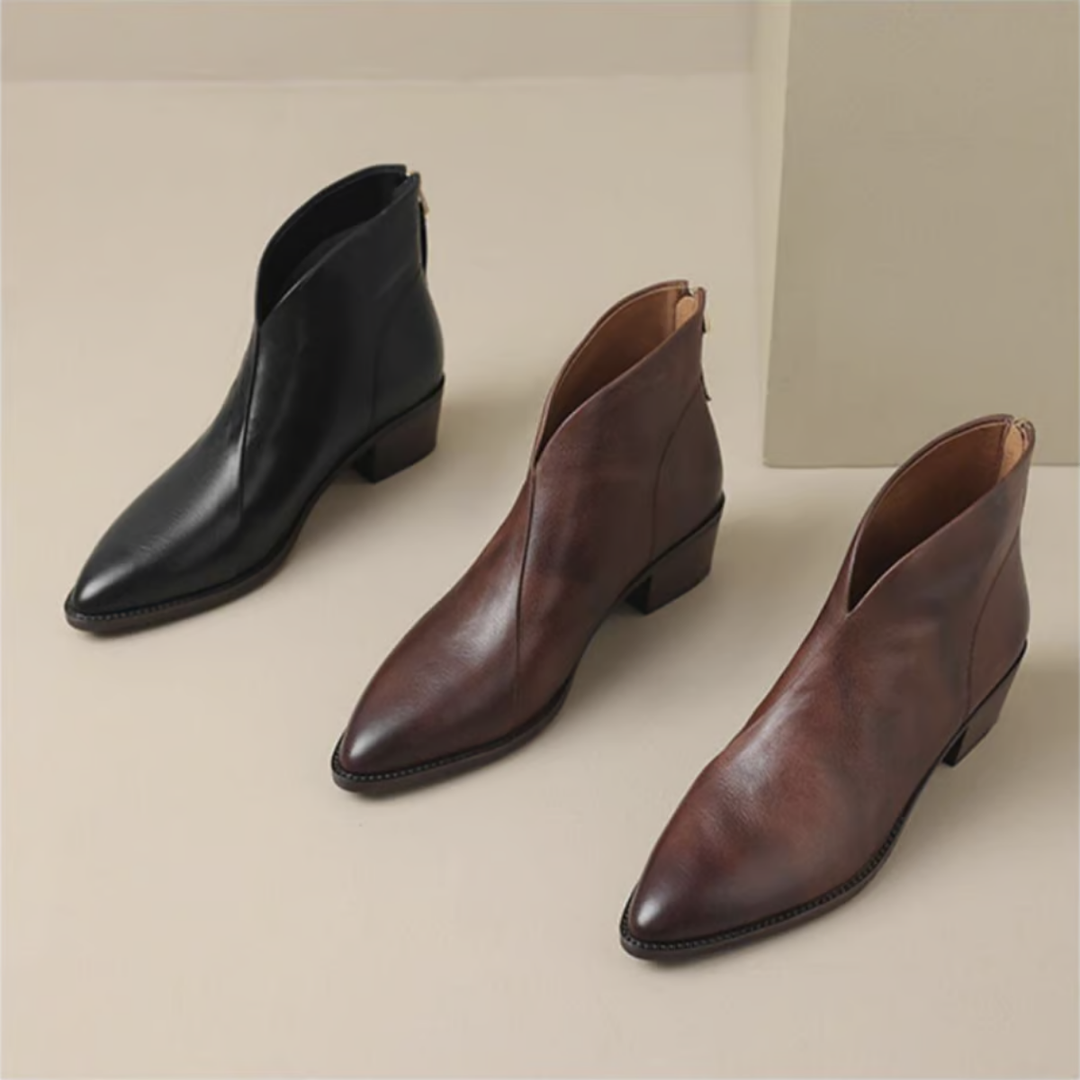Isabeau Ankle Boots | Women’s Sleek Minimalist Style