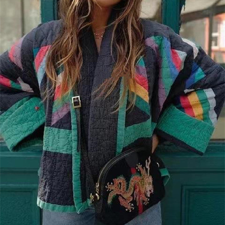 Noémie Quilted Jacket | Women’s Bold Bohemian Style