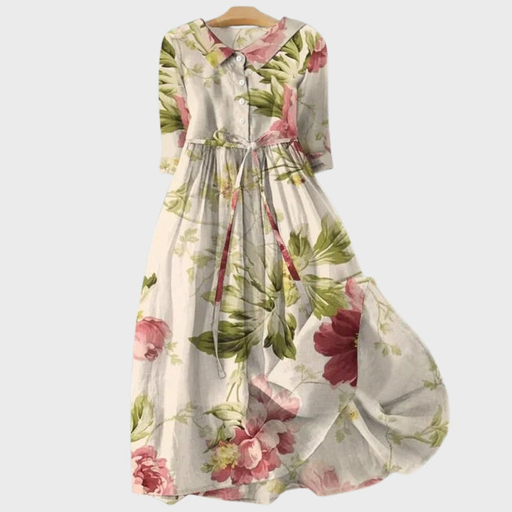 Evelyn | Effortless Flow Midi Dress