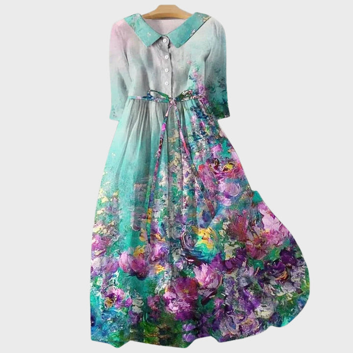 Evelyn | Effortless Flow Midi Dress