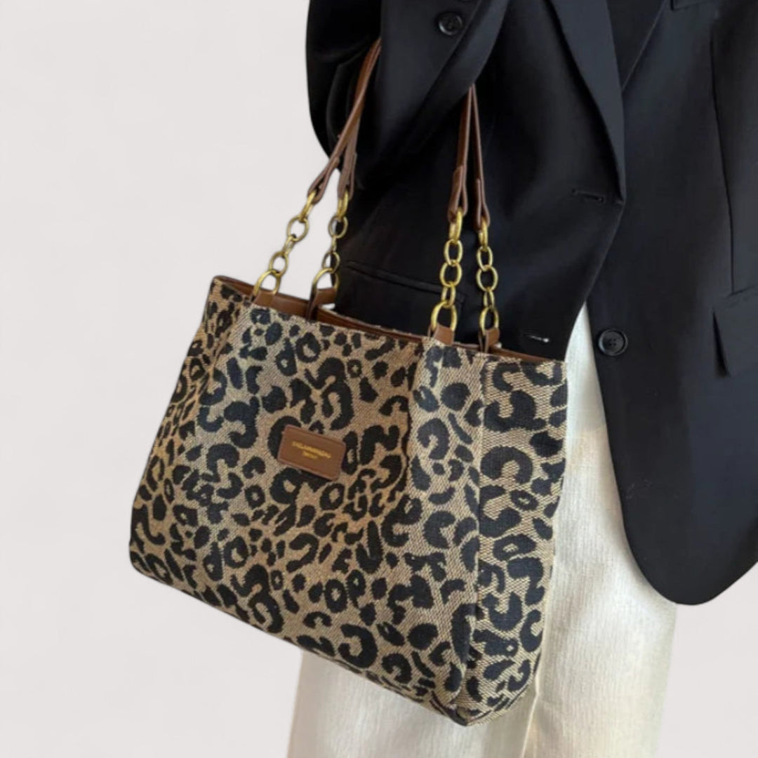 Allegra | Chic Leopard Tote Bag