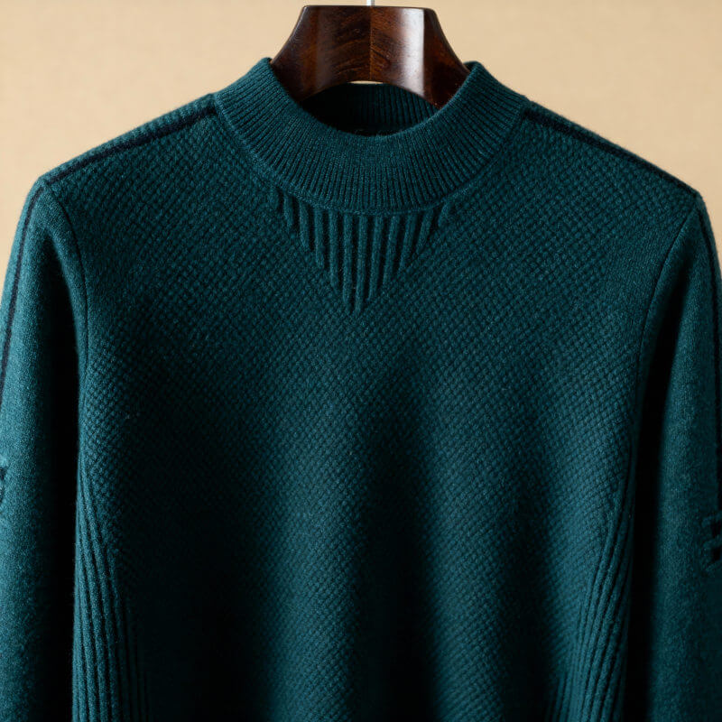 Marcel Textured Knit Sweater | Men’s Modern Refined Knitwear