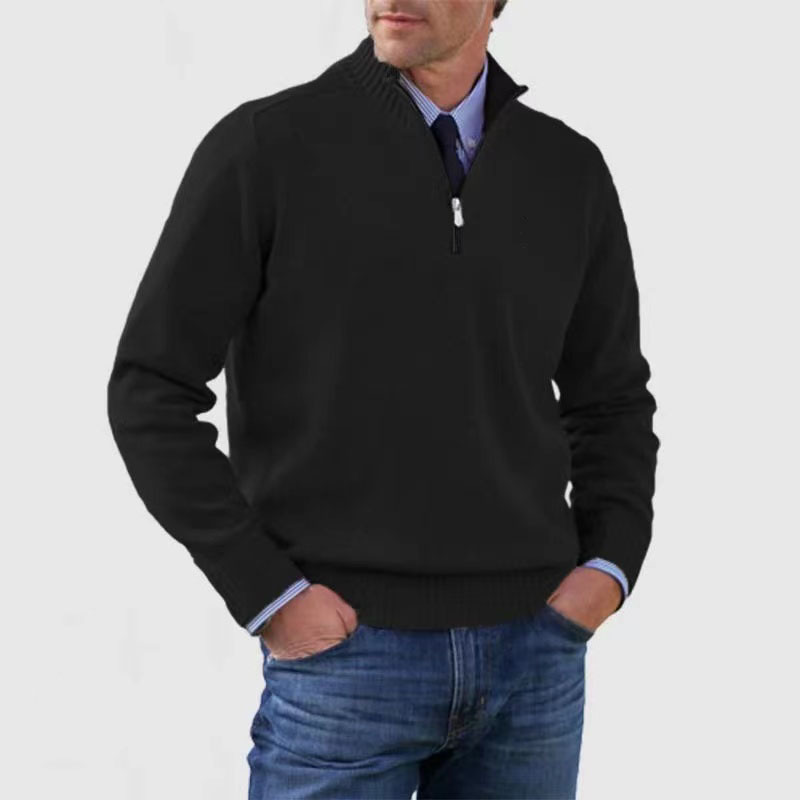 Rylan Quarter-Zip Knit Sweater | Men’s Smart Casual Layer