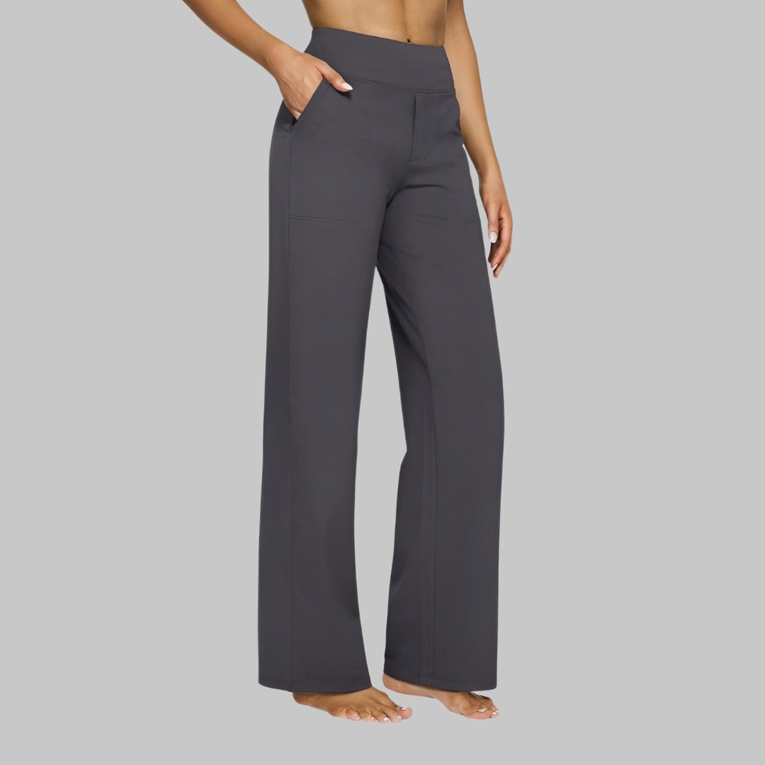 Alex High-Waist Flow Pants | Women’s Sleek Everyday Wear