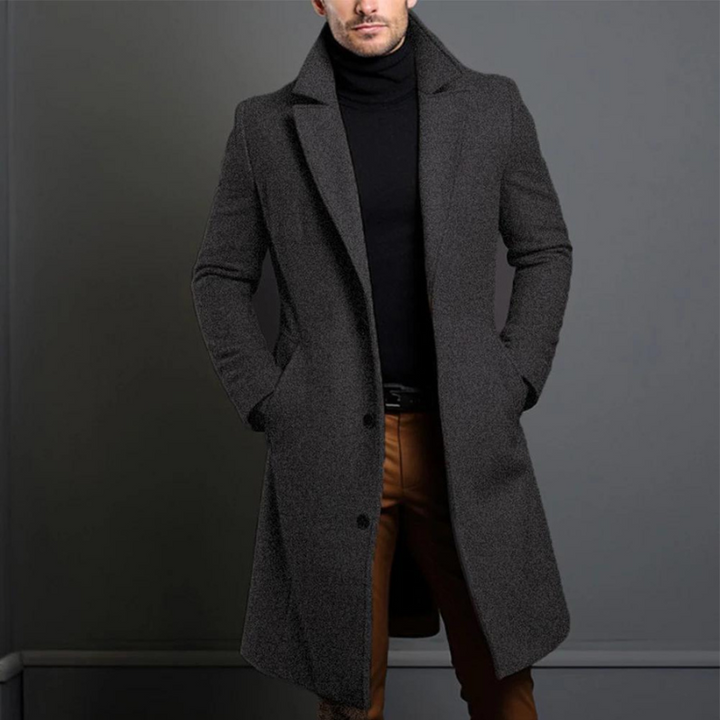Elias Essential Overcoat | Modern Refined Style