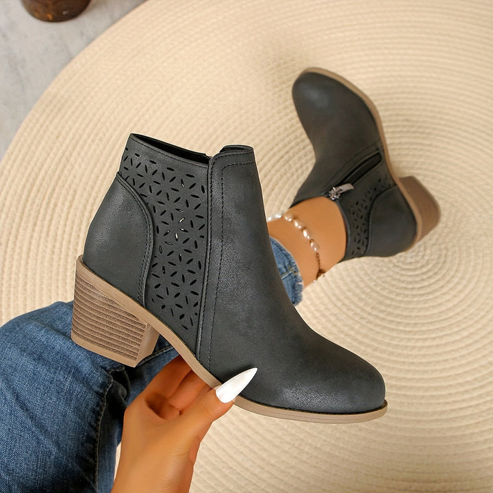 Lunessa Cutout Ankle Boots | Chic Everyday Style